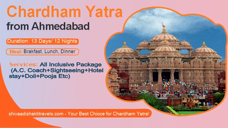 Chardham Yatra from Ahmedabad