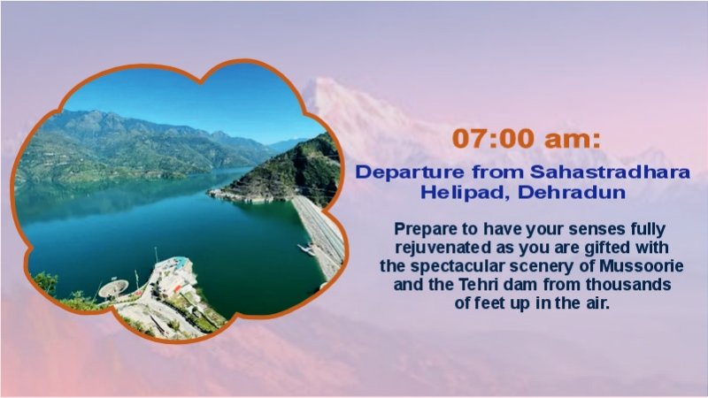 Kedarnath Yatra by Helicopter