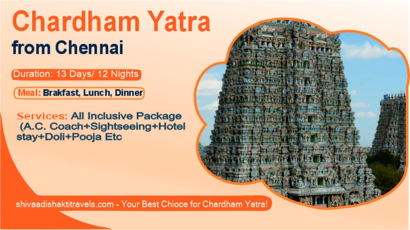 Chardham Yatra from Chennai