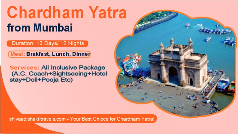 Chardham Yatra Package from Mumbai